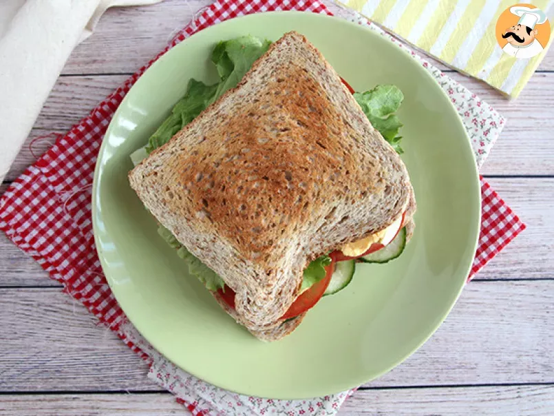 Club sandwich végétarien - photo 2