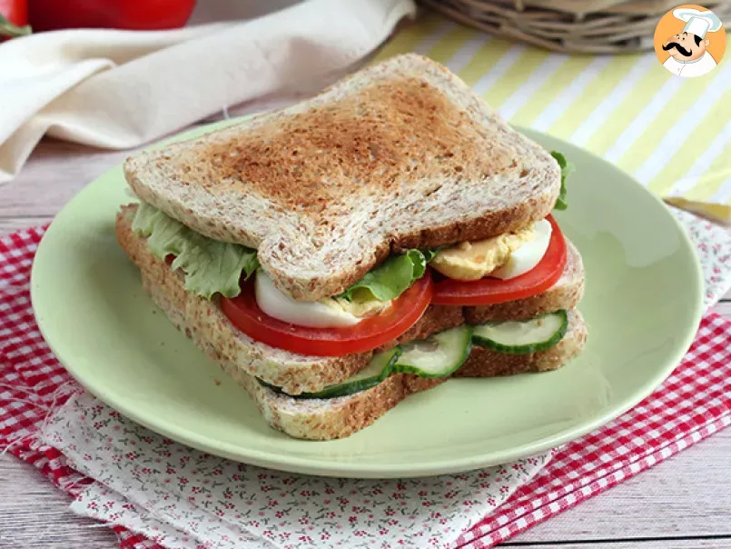 Club sandwich végétarien - photo 3