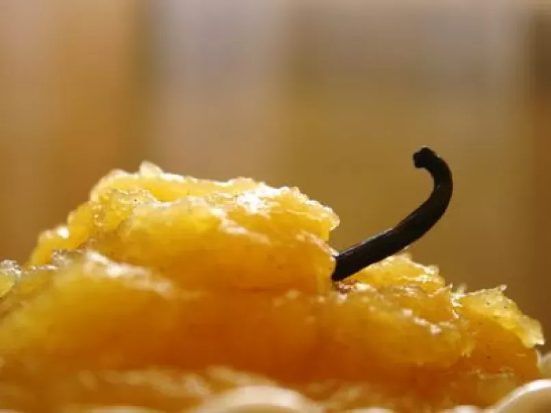 Compote de pommes à la vanille au micro-onde - photo 2