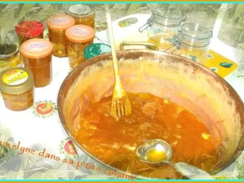 Confiture marmelade d'abricots