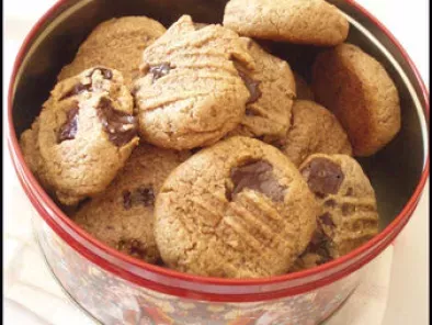 Cookies à la farine de chataîgne, huile d'olive et purée de sésame - photo 2