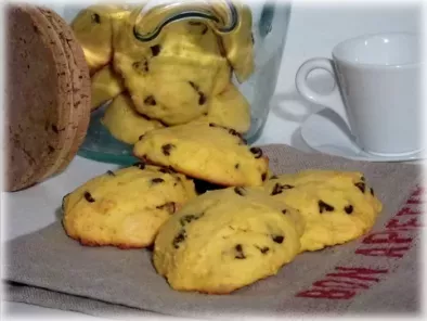 Cookies au potimarron et pépites de chocolat