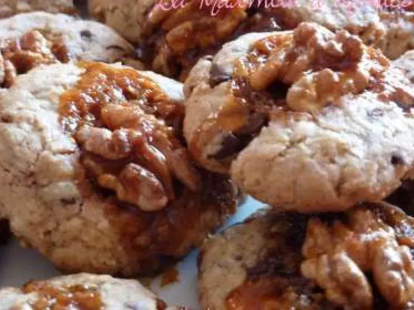 Cookies aux noix caramélisées