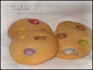 Cookies aux smarties et chocolat blanc - photo 2