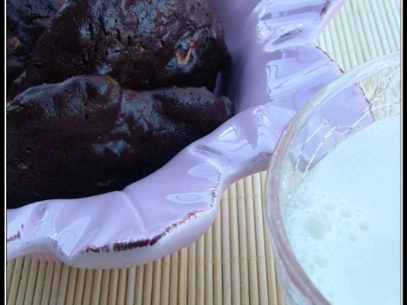 Cookies bicolores au riz soufflé, scandaleusement chocolatés ! - photo 2