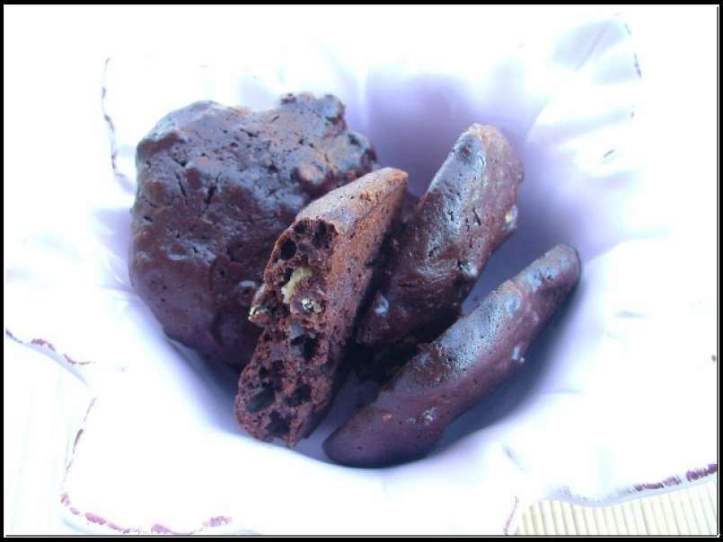 Cookies bicolores au riz soufflé, scandaleusement chocolatés ! - photo 4
