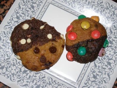 Cookies moitiés- moitiés et cookies rigolos