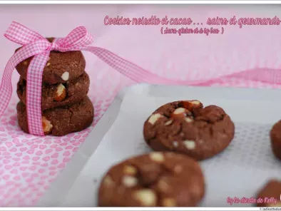 Cookies noisettes et chocolat (sans gluten)