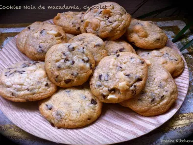 Cookies noix de macadamia pépites de chocolat