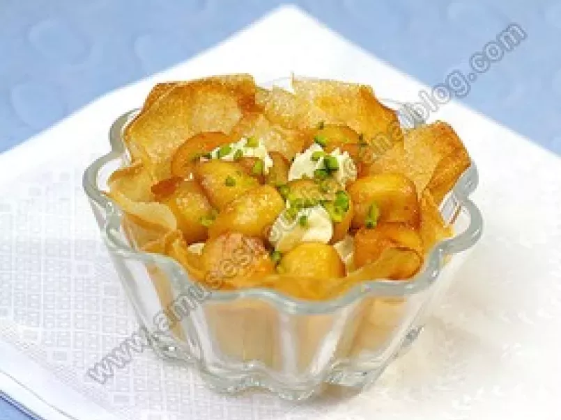 Corolle de pommes poêlées et crème mousseline - photo 6
