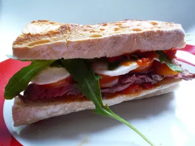 Côte de boeuf sandwich