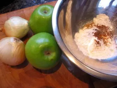 Côtes de porc aux pommes et au cidre en cocotte - photo 2
