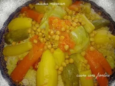 Couscous marocain au poulet