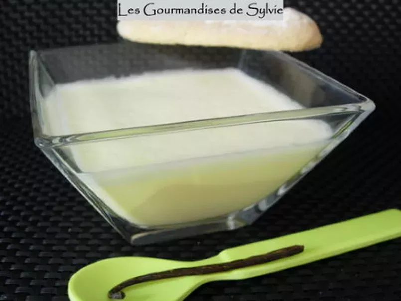 Crème Anglaise à la Vanille (au Thermomix)