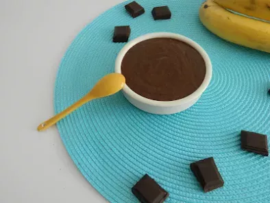 Crème chocolat banane (version végétalienne)