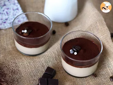 Crèmes au café hyper fondantes avec ganache café/chocolat - photo 3