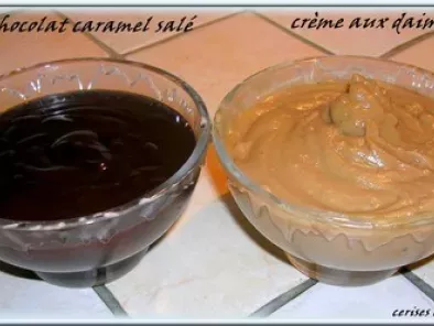 CREPES (recette Anne-Sophie PIC ): SAUCE CHOCOLAT AU CARAMEL SALE ET CREME AUX DAIMS - photo 3