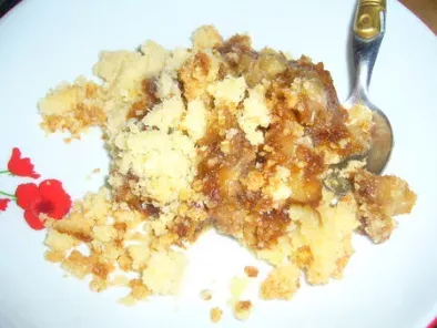 CRUMBLE BANANES POMMES PATE DE SPECULOOS