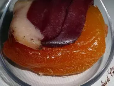 Cuillères apéritive au fois gras et à l'abricot enrobé de magret - photo 2