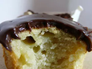 Cupcake à la banane nappage chocolat - photo 3
