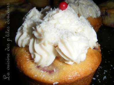 Cupcakes coco-framboises - photo 4