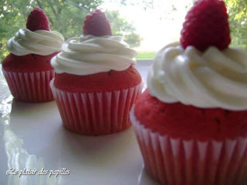 Cupcakes Red Velvet, glacés au fromage à la crème - photo 2