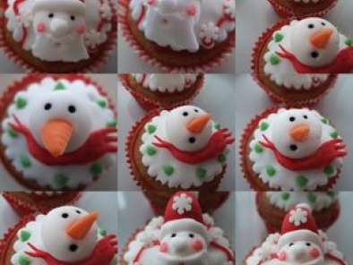 Cupcakes rigolos de Noël: amande et noisette - photo 3