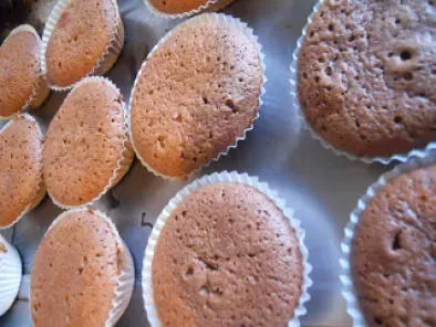 Cupcakes tout chocolat, ganache au mascarpone - photo 3