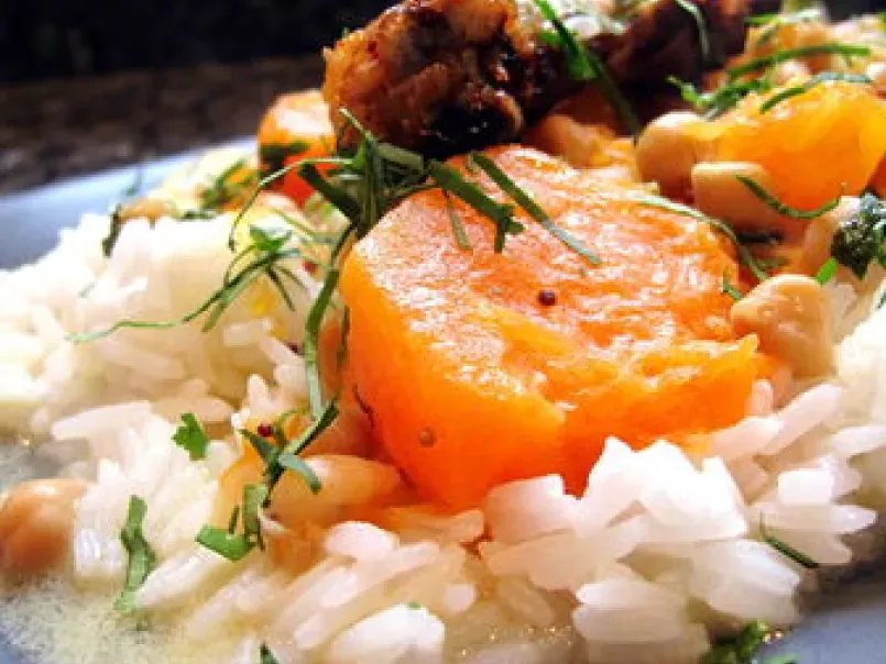 Curry de courge à la citronnelle, pois chiches et épinards : un curry végétarien - photo 3