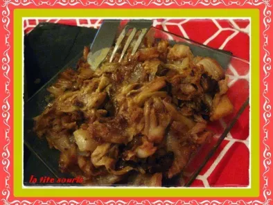 Curry de crevette au lait de coco et chou chinois sauté au soja - photo 3