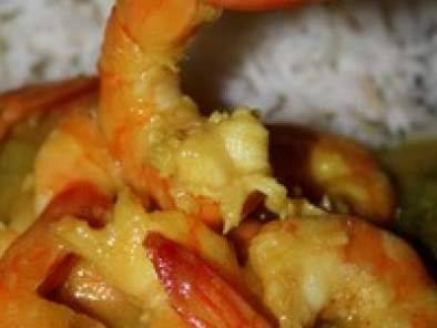 Curry de crevettes à la mangue verte et au lait de coco - photo 3