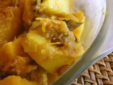Curry de pommes de terre et de potiron