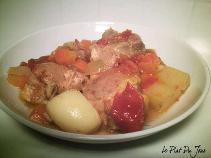 Curry de porc aux légumes - photo 2