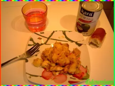 Curry de poulet au lait de coco et pommes de terre