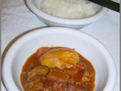 Curry japonais et son riz gluant
