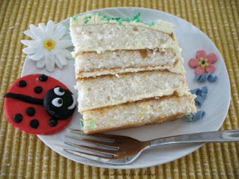 Daring Bakers Perfect Party Cake et un Gâteau décoré Printemps - photo 4