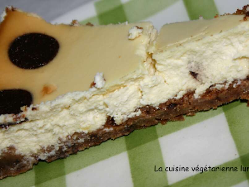 Délice de cheesecake au chocolat blanc sur fond de cookies !!! - photo 2