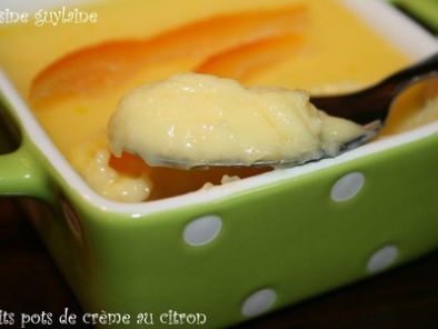 Délicieux petits pots de crème au citron - photo 4