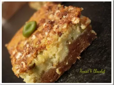 ** Divin ce cheesecake ricotta pistache & son pralin croustillant aux flocons d'avoine** - photo 3