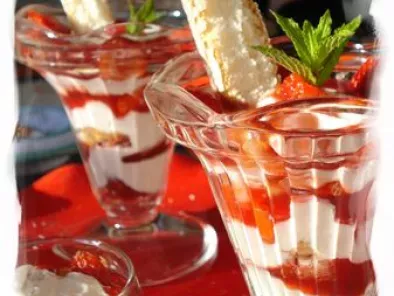 Douceur de fraises au fromage blanc (dessert léger et gourmand) - photo 2