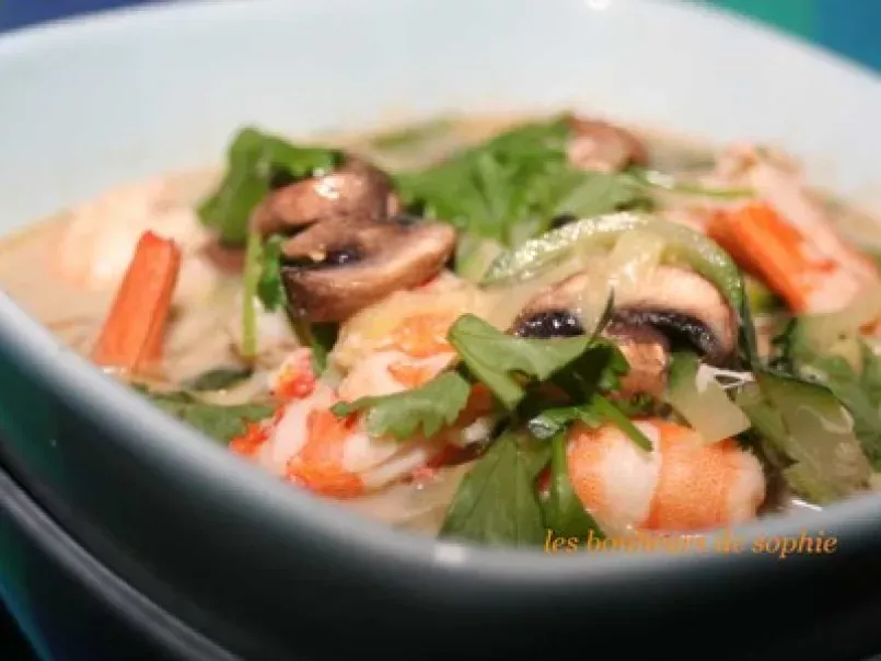 Du bouillon de tourteau pour une soupe thaï - photo 2