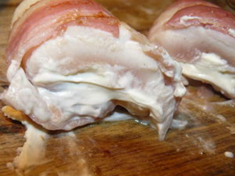 Escalope de poulet roulée au fromage de Rémi