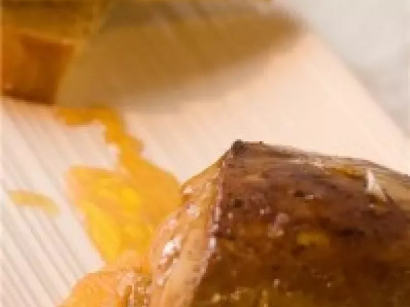 Escalopes de Foie gras poêlées au cidre de glace