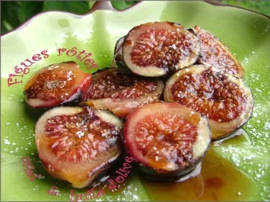 Figues rôties sur plancha, à l'huile d'olive & au miel
