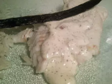 Filet de cabillaud & sa sauce à la vanille - photo 2