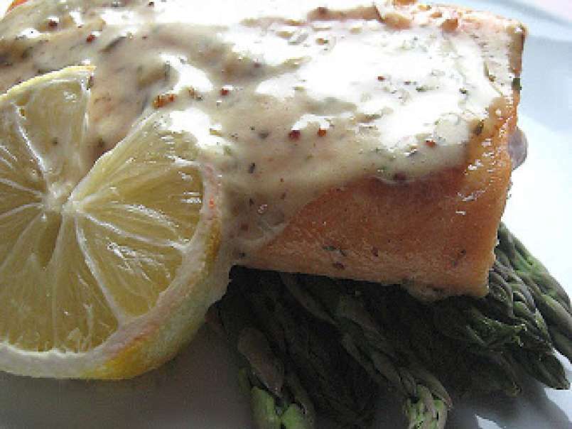 Filet de saumon érable et moutarde - photo 2