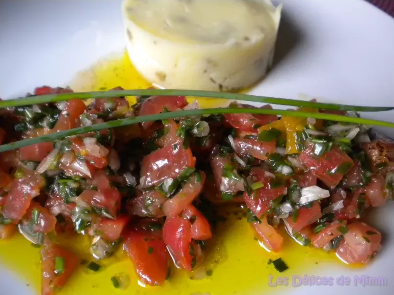 Filet de truite saumoné, sauce vierge et purée de pommes de terre aux olives - photo 5