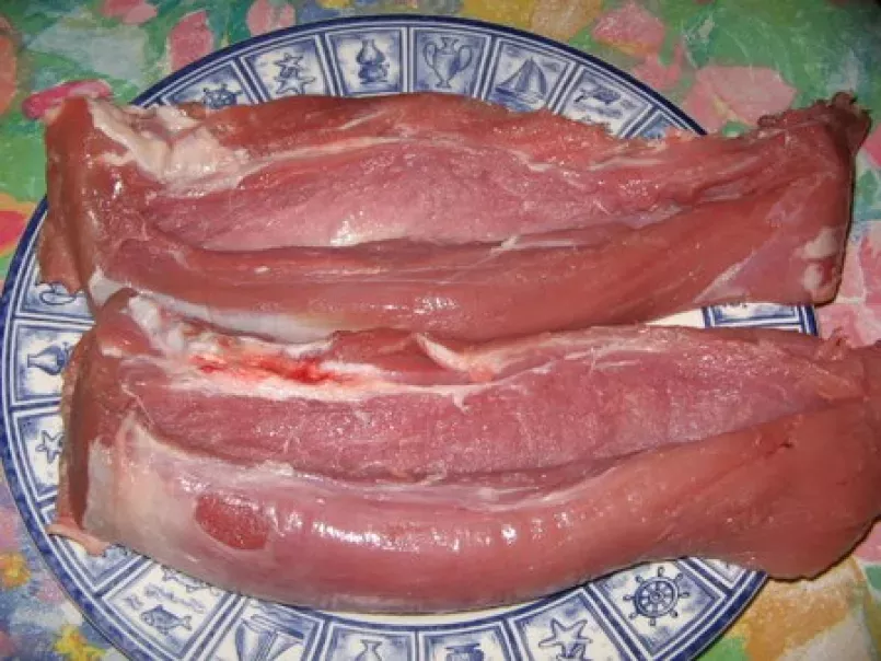Filet mignon de porc farci au bacon et petit coucou a patrice - photo 2