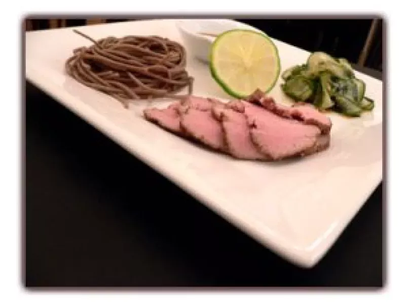 Filet mignon de porc mariné à la sauce Yuan ? une recette japonaise fine fine fine. - photo 2