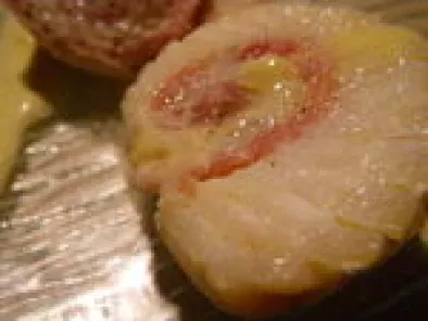 Filets de loup de mer farci au bacon et sa sauce au beurre et au gingembre - photo 3